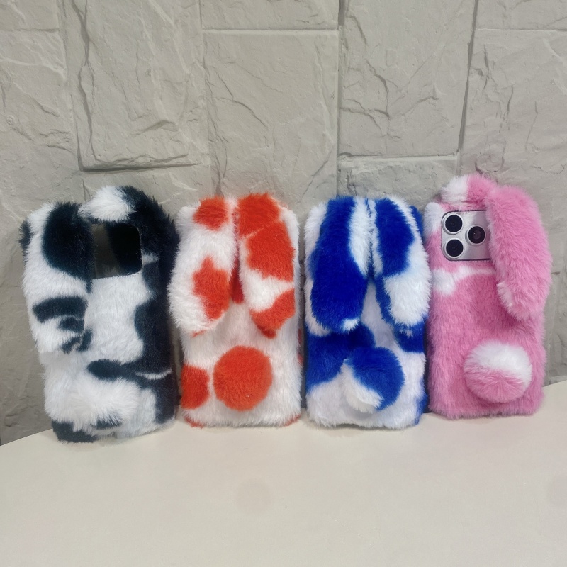 Cute Rabbit Design Fluffy Phon - Phone Cases For Iphone 17 review and price
