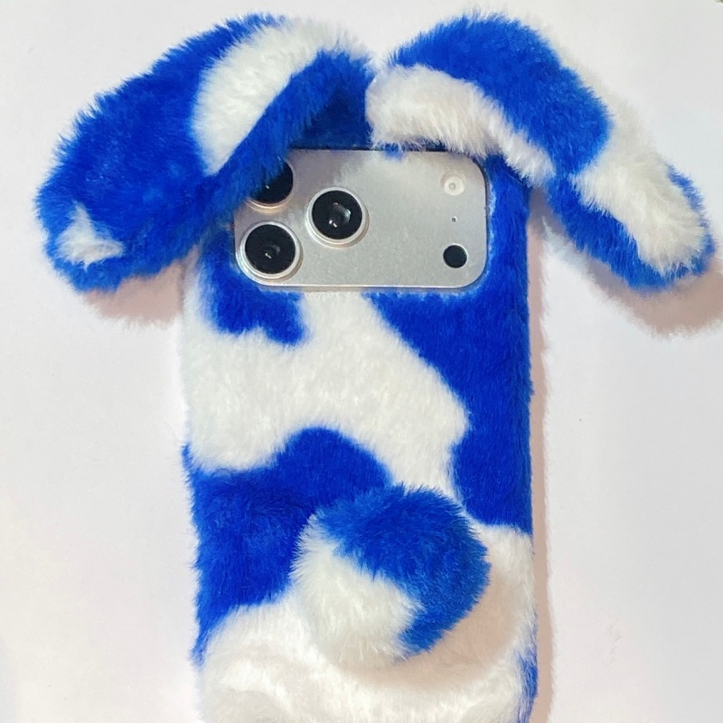 Cute Rabbit Design Fluffy Phon - Phone Cases For Iphone 17 review and price