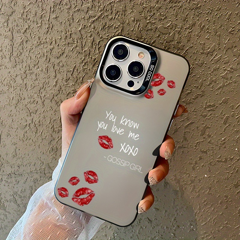 A Stylish Gossip-Themed Lip Pr - Phone Cases You Can Design review and price