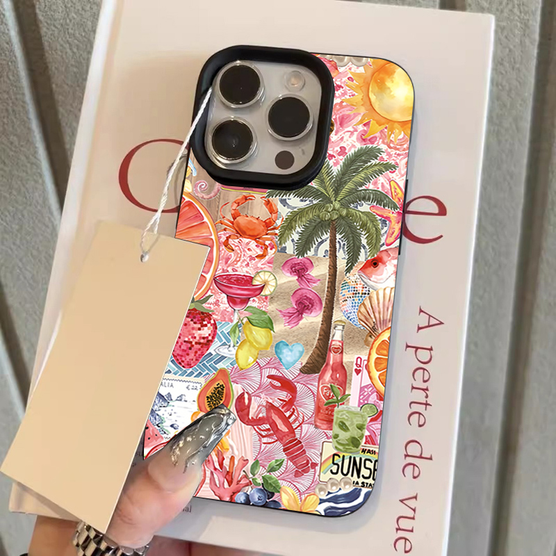 Summer Beach Party Collage Pat - Phone Cases Beach review and price