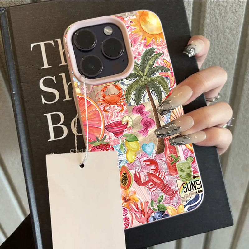 Summer Beach Party Collage Pat - Phone Cases Beach review and price