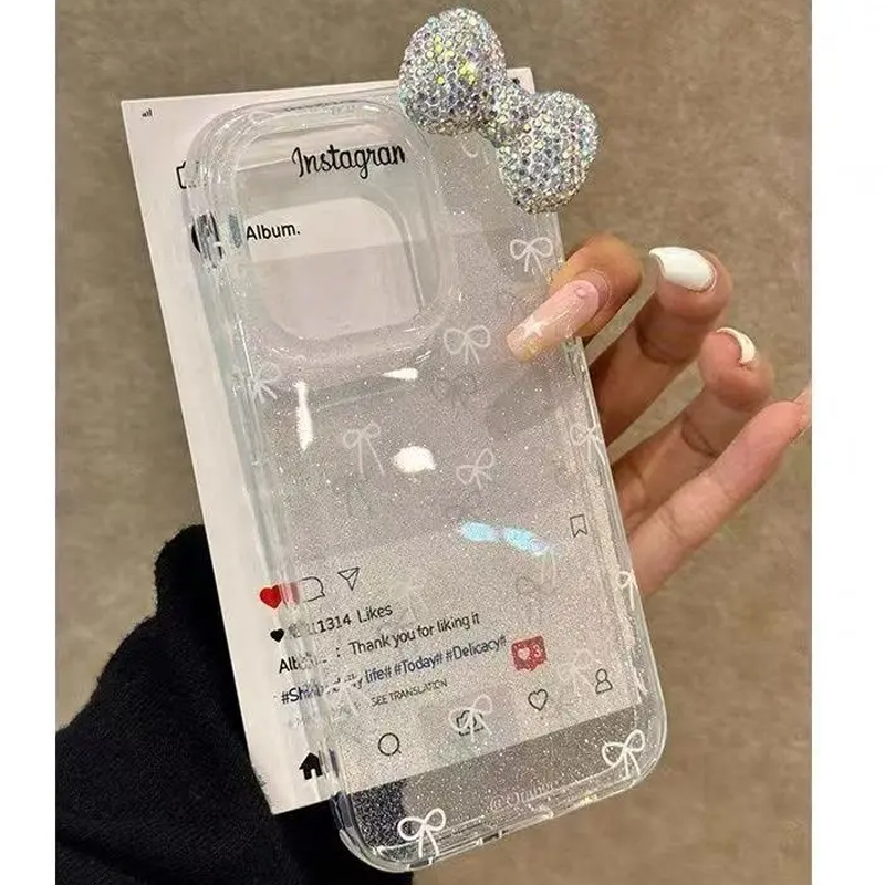 Luxury Sparkling Powder 3D Ful - Phone Cases Classy review and price